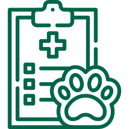 Pet Wellness Sign icon